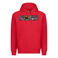 Red nana cowhide sunflower Premium Hoodie - Jasminsmagicworld
