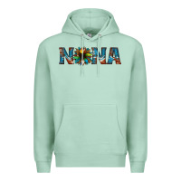 Seafoam nana cowhide sunflower Premium Hoodie - Jasminsmagicworld