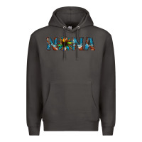 Smoke nana cowhide sunflower Premium Hoodie - Jasminsmagicworld