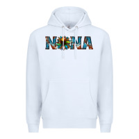 White nana cowhide sunflower Premium Hoodie - Jasminsmagicworld