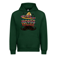 Forest Green adios bitchachos Urban Hoodie - MaliasSmallBusiness