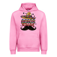 Fuchsia Pink adios bitchachos Urban Hoodie - MaliasSmallBusiness