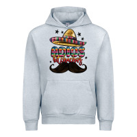 Heather Grey adios bitchachos Urban Hoodie - MaliasSmallBusiness