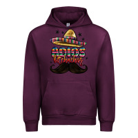 Mauve Wine adios bitchachos Urban Hoodie - MaliasSmallBusiness