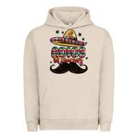 Pigment French Oak adios bitchachos Urban Hoodie - MaliasSmallBusiness