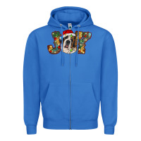 True Royal Saint Bernard Christmas joy, Zipper Hoodie - RanaPortraitStore