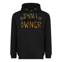 Black small business owner Heavyweight Hoodie - CowhideDigitalArt