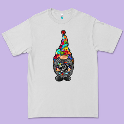 Gnome Autism Premium Tee Designed By Racoondesign