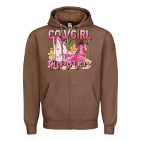 Chestnut cowgirl summer Zipper Hoodie - texasbilliewilder