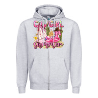 Cowgirl Summer Zipper Hoodie | Teevron
