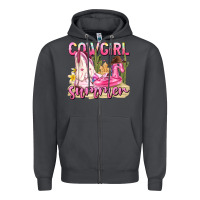 Smoke cowgirl summer Zipper Hoodie - texasbilliewilder