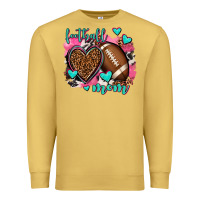 Antique Gold football mom Premium Sweatshirt - AdoDesignShop