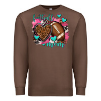 Chestnut football mom Premium Sweatshirt - AdoDesignShop