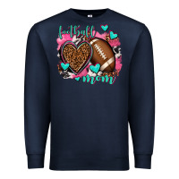 Navy football mom Premium Sweatshirt - AdoDesignShop