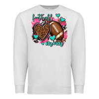 Oatmeal Heather football mom Premium Sweatshirt - AdoDesignShop