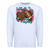 White football mom Premium Sweatshirt - AdoDesignShop