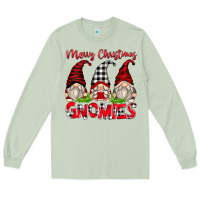Matcha merry christmas gnomies Long Sleeve Tee - Zillion Design Studio