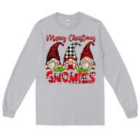 Moon Dust merry christmas gnomies Long Sleeve Tee - Zillion Design Studio
