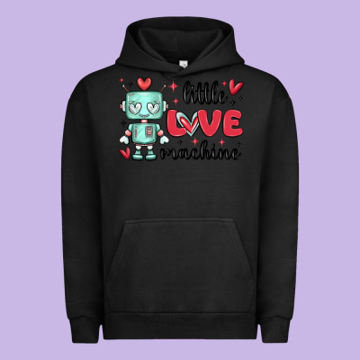 Little Love Machine Urban Hoodie Designed By Maliassmallbusiness