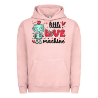 Pigment Salmon little love machine Urban Hoodie - MaliasSmallBusiness