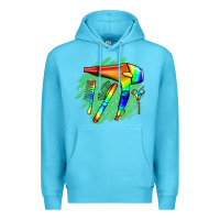 Ocean Blue Hairdresser Premium Hoodie - Jasminsmagicworld
