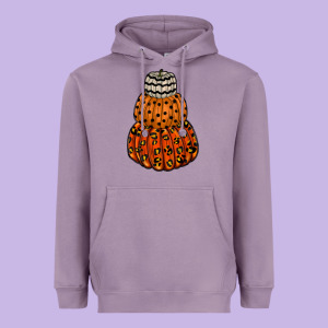 Pumpkin Halloween Heavyweight Hoodie Designed By Racoondesign