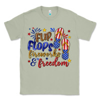 Matcha flip flops fireworks and freedom Classic Tee - texasbilliewilder