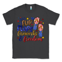 Smoke flip flops fireworks and freedom Classic Tee - texasbilliewilder