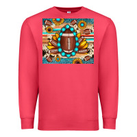 Cardinal football cowhide sunflower Premium Sweatshirt - JahusDesignShop