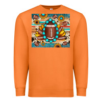 Carrot football cowhide sunflower Premium Sweatshirt - JahusDesignShop