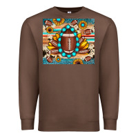 Chestnut football cowhide sunflower Premium Sweatshirt - JahusDesignShop