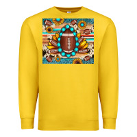 Lemon football cowhide sunflower Premium Sweatshirt - JahusDesignShop