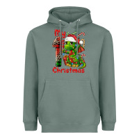 Sage my first christmas dragon Heavyweight Hoodie - FaDigitalArtStudio