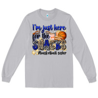 Moon Dust i'm just here for the snacks #basketball sister Long Sleeve Tee - Zillion Design Studio