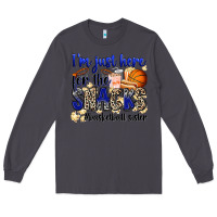 Smoke i'm just here for the snacks #basketball sister Long Sleeve Tee - Zillion Design Studio