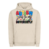 Pigment French Oak autism seeing the world differently Urban Hoodie - MaliasSmallBusiness