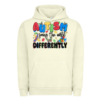 Pigment Pistachio autism seeing the world differently Urban Hoodie - MaliasSmallBusiness