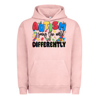 Pigment Salmon autism seeing the world differently Urban Hoodie - MaliasSmallBusiness