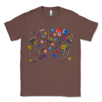 Chestnut fourth of july dancing skeleton Classic Tee - texasbilliewilder