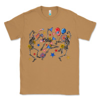 Toasted Coconut fourth of july dancing skeleton Classic Tee - texasbilliewilder