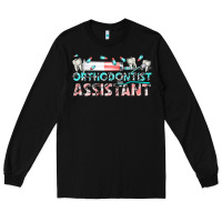 Black orthodontist assistant Long Sleeve Tee - texasbilliewilder