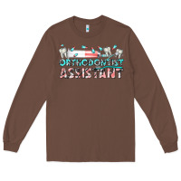 Chestnut orthodontist assistant Long Sleeve Tee - texasbilliewilder