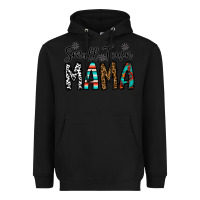 Black small town mama Heavyweight Hoodie - CowhideDigitalArt