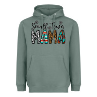 Sage small town mama Heavyweight Hoodie - CowhideDigitalArt
