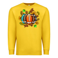 Lemon fall football sunflower and fall Premium Sweatshirt - AdoDesignShop