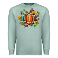 Seafoam fall football sunflower and fall Premium Sweatshirt - AdoDesignShop