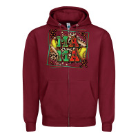 Burgundy softball mama with leopard Zipper Hoodie - Zillion Design Studio