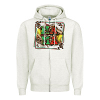 Oatmeal Heather softball mama with leopard Zipper Hoodie - Zillion Design Studio