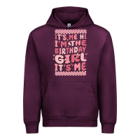 Mauve Wine it's me hi i'm the birthday girl it's me Urban Hoodie - MaliasSmallBusiness