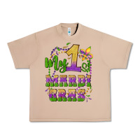 Burro my first mardi gras glitter fleur de lis Urban Heavy Tee - Artiststas